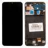 фото дисплей в сборе с тачскрином (модуль) средней панелью для Samsung Galaxy A50 (SM-A505F) OLED, черный