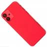 фото задняя крышка в сборе с рамкой для iPhone 12 Mini, красный