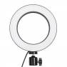 фото кольцевая лампа Ring Fill Light CXB-160 с пультом на проводе, диаметр 16 см, в коробке