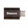 фото переходник BASEUS Ingenuity Series Mini OTG, Type-C - USB-A 3.1, черный