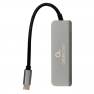 фото адаптер интерфейсов (USB-C концентратор) Cablexpert A-CM-COMBO2-01, USB-C (вилка) 2-в-1 (хаб + HDMI)