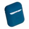 фото чехол силиконовый для AirPods 2 (18), синий, A+