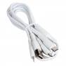 фото кабель USB BOROFONE BX71 Shengda для Lightning, Micro USB, Type-C, 2.0A, длина 1м, белый