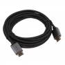 фото кабель HDMI HOCO US03 HDTV 2.0 Male to Male 4K HD data cable(L=3M), черный