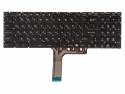 фото клавиатура для ноутбука MSI GS75, GL75, GX63, GX63VR 10SDK 10SEK 9SCK 9SFK черная с цветной подсветкой