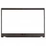 фото рамка экрана (рамка крышки матрицы, LCD Bezel) для ноутбука Asus X571GT, X571GD, RX571GT, RX571GD  черная, пластиковая. С разбора.