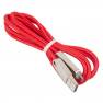 фото кабель USB HOCO U35 Space shuttle USB - MicroUSB, 2.4А, 1.2 м, красный