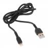 фото кабель USB HOCO X13 Easy USB - Lightning, 2А, 1 м, черный
