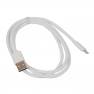 фото кабель USB BOROFONE BX55 Harmony USB - Lightning, 2.4А, 1 м, белый