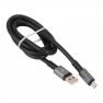 фото кабель USB HOCO X85 Strength USB - Type-C, 3A, 1 м, черный